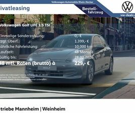 VOLKSWAGEN GOLF VOLKSWAGEN GOLF LIFE 1.5 TSI CLIMATRONIC ACC ALU DAB LED