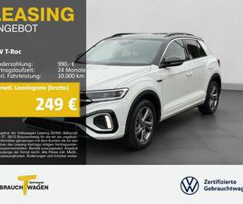 VOLKSWAGEN T-ROC VOLKSWAGEN T-ROC 1.5 TSI DSG R-LINE NAVI SITZHZ LED VIRTUAL