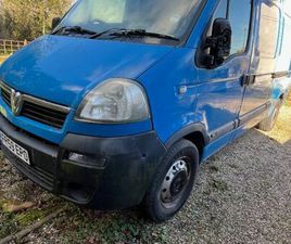 VAUXHALL, MOVANO, PANEL VAN, 2009, MANUAL, 2463 (CC) CAMPER VAN