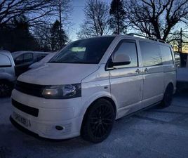 VOLKSWAGEN TRANSPORTER 2.0 TDI 102PS 66,000 MILES CAMPER CREW CAB DAY VAN NO VAT
