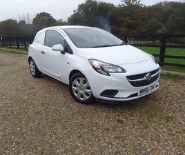 VAUXHALL CORSA VAN 2016 VAUXHALL CORSA VAN 1.3 CDTI ECOFLEX 16V FWD L1 H1 3DR CAR DERIVED VAN DIESEL MANUAL