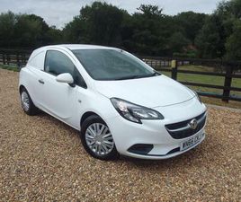VAUXHALL CORSA VAN 2016 VAUXHALL CORSA VAN 1.3 CDTI ECOFLEX 16V FWD L1 H1 3DR CAR DERIVED VAN DIESEL MANUAL