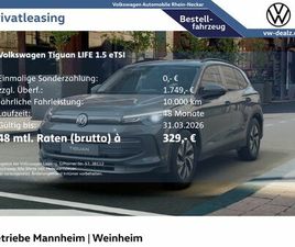 VOLKSWAGEN TIGUAN VOLKSWAGEN TIGUAN LIFE 1.5 ETSI DSG KLIMA ALU ACC LED DAB