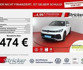 VOLKSWAGEN TIGUAN VOLKSWAGEN TIGUAN R-LINE 1.5ETSI DSG 474,-OHNE ANZAHLUNG KA