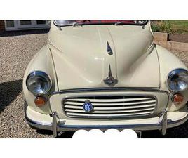 MORRIS MINOR 1970 MORRIS MINOR BLANC MANUEL, 4 VITESSES CONDUITE À DRO...