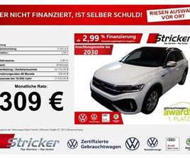 VOLKSWAGEN T-ROC R 2.0 TSI DSG 4M 309,-OHNE ANZAHLUNG NAVI ACC