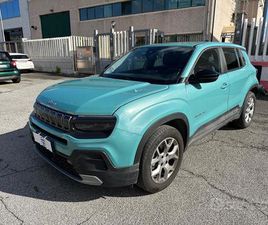 JEEP AVENGER 1.2 TURBO 100 CV LONGITUDE