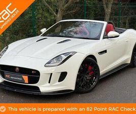 JAGUAR F-TYPE CABRIOLET P380 3.0 V6 S AUTO EURO 6 (START/STOP) 2DR