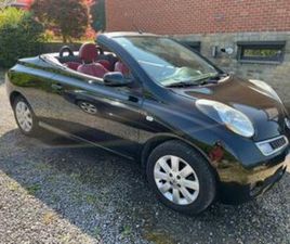 NISSAN MICRA C+C ② NISSAN MICRA C+C 1.6I TEKNA+ AUTOMATIC+ KEYLESS+ AIRCO+ CUIR — NISSAN — 2EMEMAIN