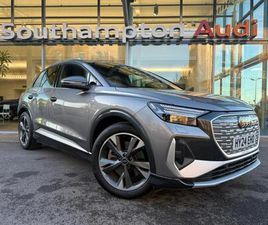 AUDI Q4 E-TRON AUDI Q4 E-TRON 55 S LINE SUV 5DR ELECTRIC AUTO QUATTRO 82KWH (340 PS) ELECTRIC AUTOMATIC