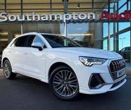AUDI Q3 35 TFSI AUDI Q3 1.5 TFSI COD 35 S LINE SUV 5DR PETROL S TRONIC EURO 6 (START/STOP) (150 PS) PETROL AUTOMATIC