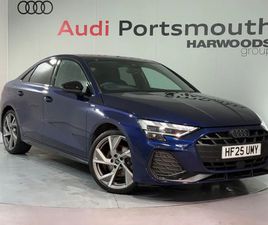 2025 AUDI A3 SALOON 35 TFSI BLACK EDITION 4DR S TRONIC