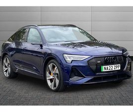 AUDI E-TRON SPORTBACK E-TRON 55 2022 AUDI E-TRON SPORTBACK 300KW 55 QUATTRO 95KWH VORSPRUNG 5DR AUTO