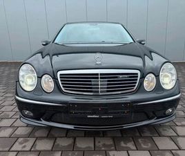 MERCEDES BENZ E55 AMG CHECKHEFT GEPFLEGT TOP LIEBHABERFAHRZEUG