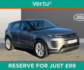 LAND ROVER RANGE ROVER EVOQUE P300E 1.5 P300E 12.2KWH R-DYNAMIC SE AUTO 4WD EURO 6 (START/STOP) 5DR