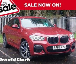 BMW X4 XDRIVE 20D 2.0 20D M SPORT AUTO XDRIVE EURO 6 (START/STOP) 5DR