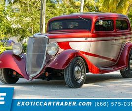 1934 FORD MODEL 40 DELUXE TUDOR SEDAN HOT ROD