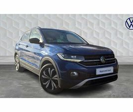 VOLKSWAGEN T-CROSS - 1.0 TSI 110 BLACK EDITION 5DR DSG