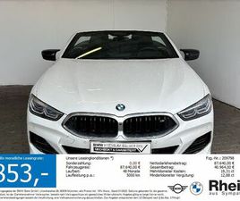 BMW M850IA XDRIVE CABRIO M PAKET LIVECOCK.LASERL.KEY
