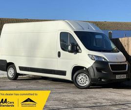 PEUGEOT BOXER 2.2 BLUEHDI 335 PROFESSIONAL PANEL VAN 5DR DIESEL MANUAL L3 H2 EURO 6 (START/STOP)