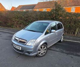 VAUXHALL MERIVA VAUXHALL, MERIVA, MPV, 2006, MANUAL, 1686 (CC), 5 DOORS