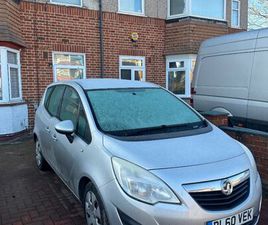 VAUXHALL MERIVA VAUXHALL, MERIVA, MPV, 2011, MANUAL, 1364 (CC), 5 DOORS