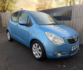 2009 VAUXHALL AGILA 1.2 16V DESIGN EURO 4 5DR HATCHBACK PETROL MANUAL
