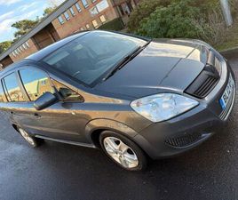 VAUXHALL ZAFIRA VAUXHALL, ZAFIRA 1.7L EXCLUSIVE CDTI - YEARS MOT - 7 SEATER