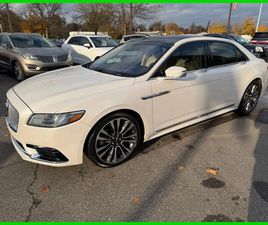 2019 LINCOLN CONTINENTAL RESERVE SEDAN 4D