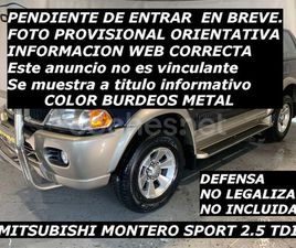 MITSUBISHI MONTERO SPORT 2.5 TDI GLS PLUS