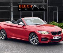BMW SERIE 2 CABRIOLET 235 3.0 M235I AUTO EURO 6 (START/STOP) 2DR