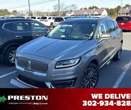 USED 2020 LINCOLN NAUTILUS RESERVE