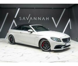 2020 MERCEDES-BENZ C CLASS 4.0 C63 V8 BITURBO AMG S (PREMIUM PLUS) CABRIOLET 2DR PETROL SPDS MCT ...