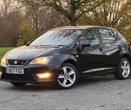 2017 SEAT IBIZA FACELIFT FR TECH 1.2 TSI £35 TAX 5 DOOR HISTORY ULEZ CARPLAY LED USB SALVAGE CAT N