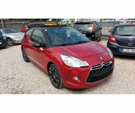 CITROEN DS3 CABRIO 1.6 E-HDI STYLE DIGIT KLÍMA.ABS.4LÉGZSÁK.ELEKTROMOS ABLAK.ÜLÉSFÜTÉS. BŐR BELSŐ