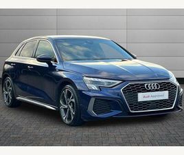 AUDI A3 SPORTBACK 35 TFSI 1.5 TFSI 35 S LINE SPORTBACK S TRONIC EURO 6 (START/STOP) 5DR
