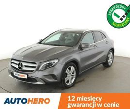 MERCEDES GLA MERCEDES-BENZ KLASA GLA I AUTOMAT BI-XENON PÓLSKÓRA NAVI GRZANE FOTELE CZUJNIKI PARKOWANIA