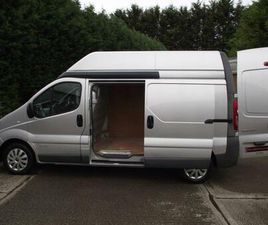 VAUXHALL VIVARO RENAULT TRAFIC VAUXHALL VIVARO HIGH ROOF LWB VAN SAT NAV