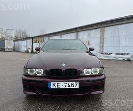 BMW 535, CENA 7 890 €. BMW E39 540I, M62B44 BEZVANOSS. PĒC IZIETA ĀTRUMU IZPLŪDE. - SLUDINĀJUMI