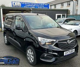 VAUXHALL COMBO 1.5 TURBO D 2000 GRIFFIN L1 H1 EURO 6 4DR