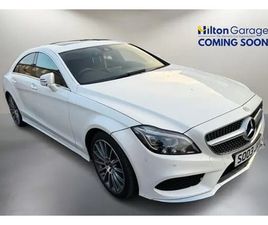 MERCEDES-BENZ CLS CLASS 2.1 CLS220D AMG LINE (PREMIUM) COUPE 4DR DIESEL G-TRONIC+ EURO 6 (S/S) (177 PS) SALOON 2017, 46942 MILES, £16950 - 33060857 - EXCHANGEAN