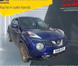 2018 NISSAN JUKE 1.6 TEKNA SUV 5DR PETROL XTRON EURO 6 (117 PS) SUV PETROL AUTOMATIC