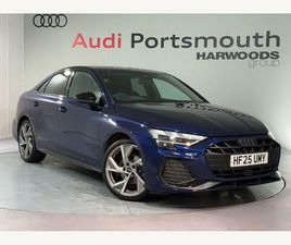 AUDI A3 BERLINE 1.5 TFSI 35 BLACK EDITION S TRONIC EURO 6 (START/STOP) 4DR