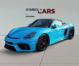PORSCHE 718 BOXSTER SPYDER PORSCHE 718 SPYDER 4.0I 420 CH