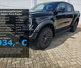 FORD RAPTOR *4X4*DK2.0*RAPTOR-PACKET*EL.ROLLO*TECHNO9