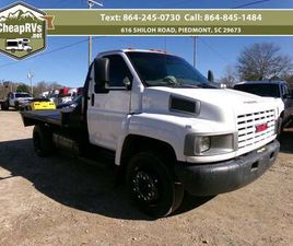 06 GMC KODIAK 5500 FLATBED DUALLY 8.1 LITER V8 GAS 496 ENGINE ALLISON