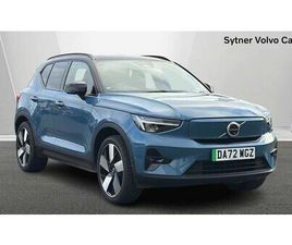 VOLVO XC40 RECHARGE VOLVO XC40 RECHARGE 170KW RECHARGE ULTIMATE 69KWH 5DR AUTO