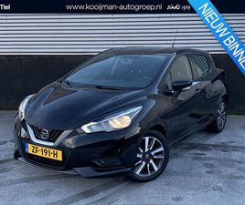 NISSAN MICRA NISSAN MICRA - 0.9 IG-T N-CONNECTA NL-AUTO, BOEKJES COMPLEET, NAVIGATIE, ACHTERUITRIJ CAMERA, PARKEERSENS