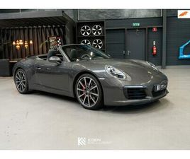 PORSCHE 911 CABRIO - 991 3.0 CARRERA S (2016) SPORTUITLAAT, SPORT CHRONO, SPORTSTOELEN