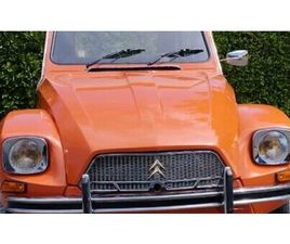 1974 CITROEN DYANE ORANGE MANUEL, 4 VITESSES CONDUITE À G...